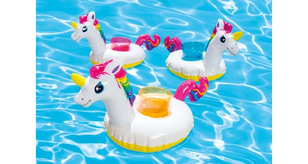 Držiak na nápoje - nafukovací Jednorožec