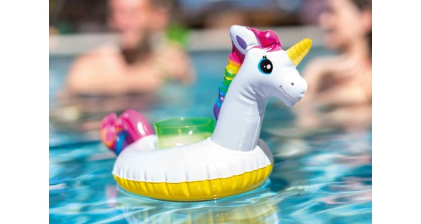 Držiak na nápoje - nafukovací Jednorožec