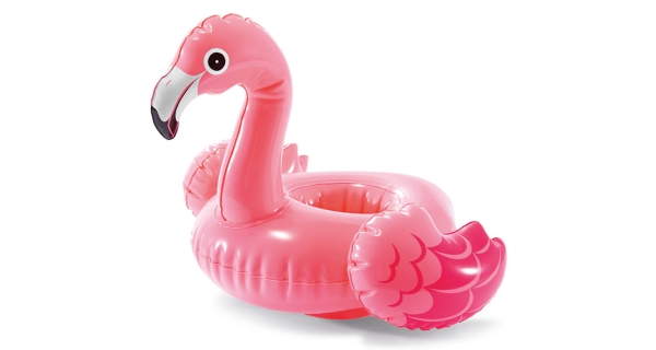 Držiak na nápoje - nafukovací Plameniak