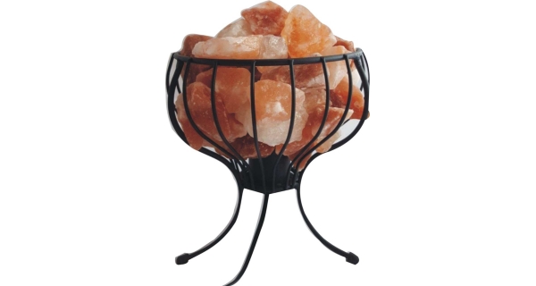 Elektrický kovový stojan so soľnými kryštálmi 3-4 kg