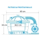 Filtrácia ProStar Balls + filtračná náplň AquaMar balls ZADARMO