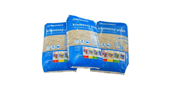 Filtračný piesok - 3 x 25 kg