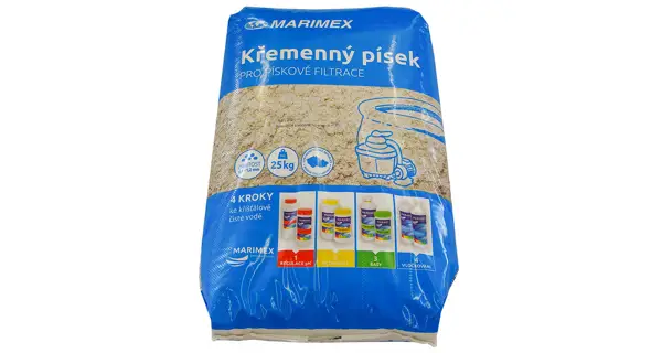 Filtračný piesok - 3 x 25 kg