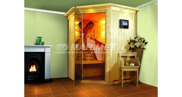 Fínska sauna  Karibu Larin - KOMPLETNÝ SET