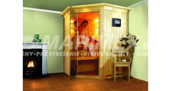 Fínska sauna  Karibu Larin - KOMPLETNÝ SET