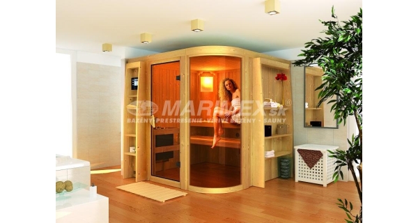 Fínska sauna Karibu Parima 3 - KOMPLETNÝ SET