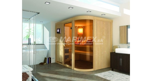 Fínska sauna Karibu Parima 4 - KOMPLETNÝ SET