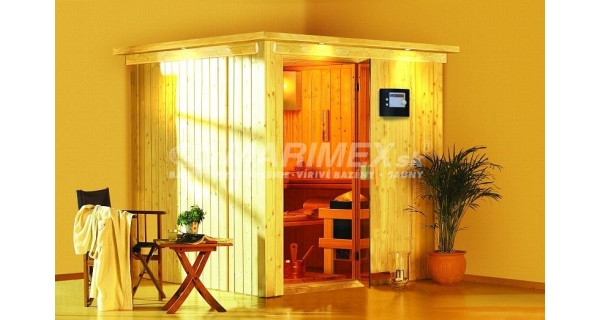 Fínska sauna Karibu Rodin - KOMPLETNÝ SET