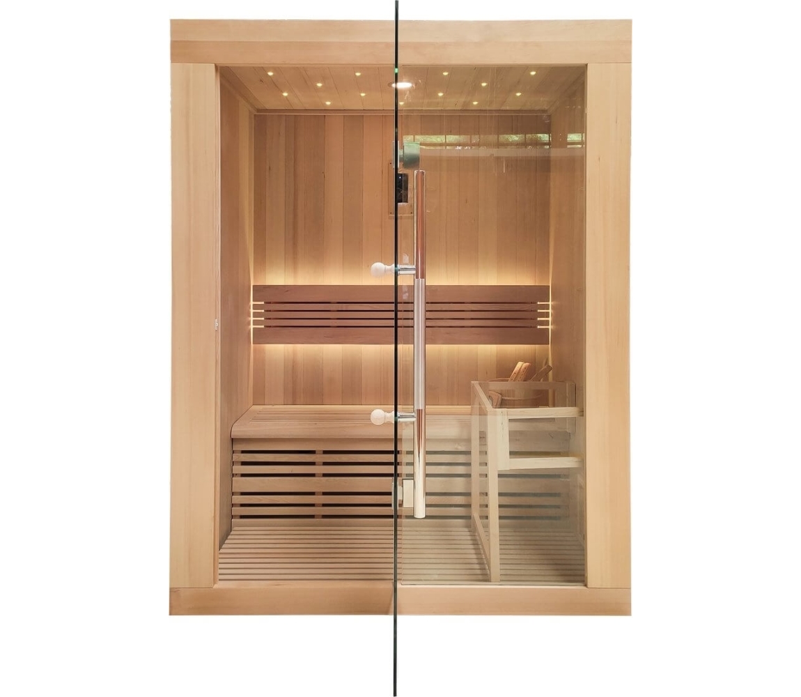 Marimex | Fínska sauna Marimex KIPPIS L + saunové kachle | 11100084