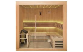 Fínska sauna Marimex KIPPIS XL + saunové kachle