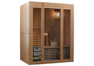 Fínska sauna Marimex SISU L + saunové kachle