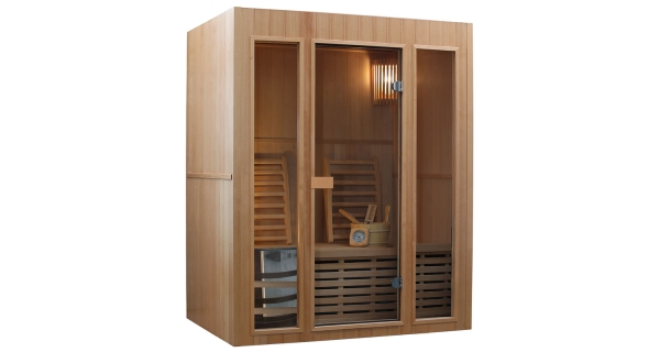 Fínska sauna Marimex SISU L + saunové kachle