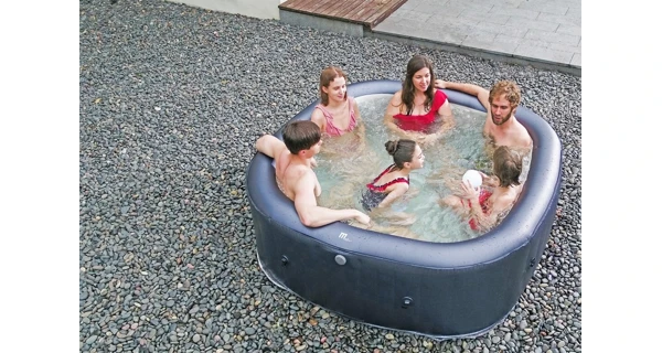 Fínska sauna Marimex Sisu L + Vírivý bazén MSPA Otium M-OT061