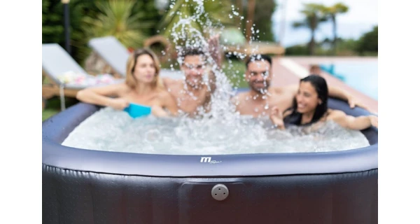 Fínska sauna Marimex Sisu L + Vírivý bazén MSPA Otium M-OT061