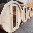 Fínska sudová sauna 2 m. s elektrickými kamnami