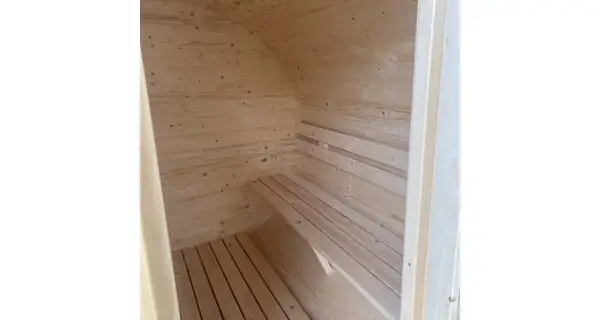 Fínska sudová sauna 2 m. s elektrickými kamnami