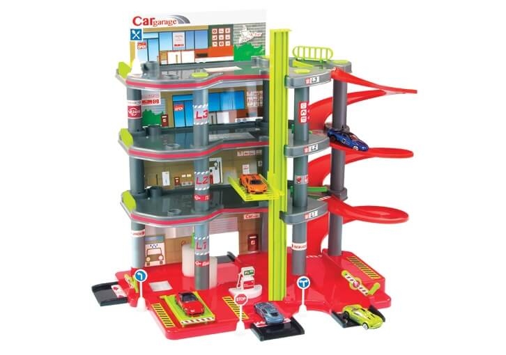 Marimex | Garáž štyri poschodia červená | 11640418