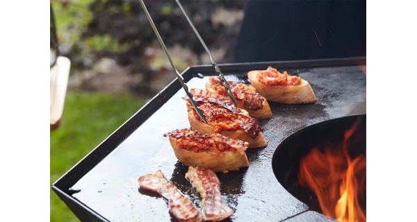 Gril na drevo Barbecook Nestor Original Čierna oceľ