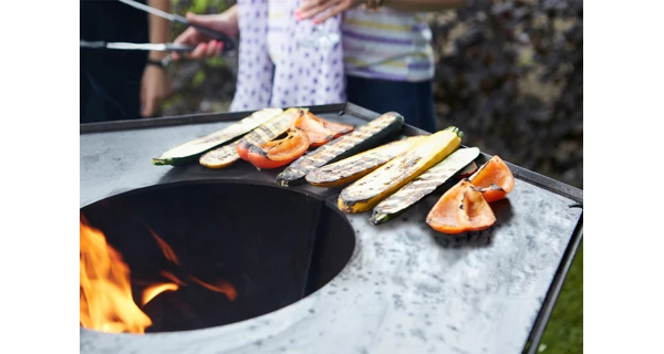 Gril na drevo Barbecook Nestor Original hnedá oceľ