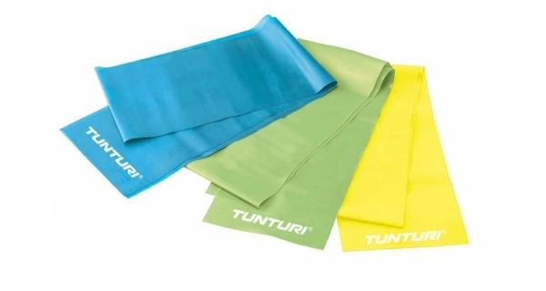 Guma na cvičenie Aerobic Band TUNTURI ľahká, žltá