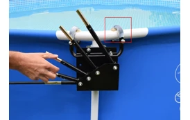 Gumový návlek na závesný hák na zastrešenie Marimex Pool House Control