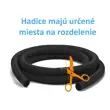 Hadica v balení Ø 5/4" (32 mm) - 5 m (čierna)