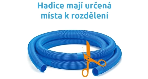 Hadica v balení Ø 6/4" (38 mm) - 10 m (modrá)
