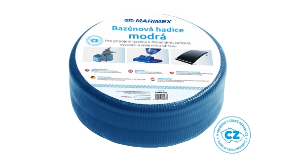 Hadica v balení Ø 6/4" (38 mm) - 5 m (modrá)