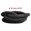 Hadice v metráži Ø 5/4" (32 mm) -  diel 1,25m čierna 4 kusy