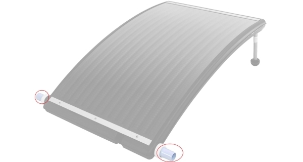 Hadicový adaptér k solárnemu ohrevu Slim 3000