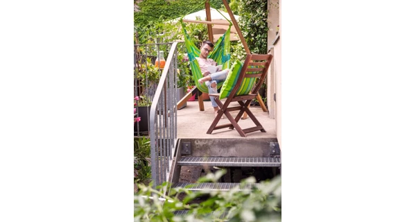 Hojdacia sedačka La Siesta Domingo Basic Caribic lime