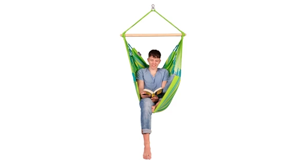 Hojdacia sedačka La Siesta Domingo Basic Caribic lime