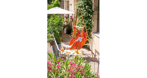 Hojdacia sedačka La Siesta Domingo Basic Caribic toucan