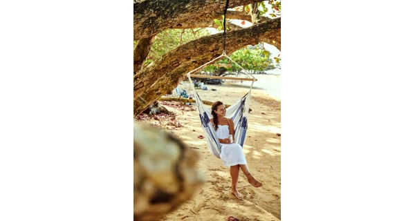 Hojdacia sedačka La Siesta Domingo Comfort Classic seasalt