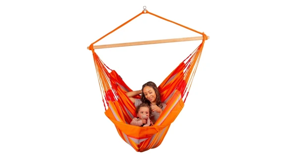 Hojdacia sedačka La Siesta Domingo Kingsize Caribic toucan