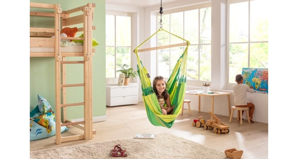 Hojdacia sedačka La Siesta Habana Basic Stripes jungle