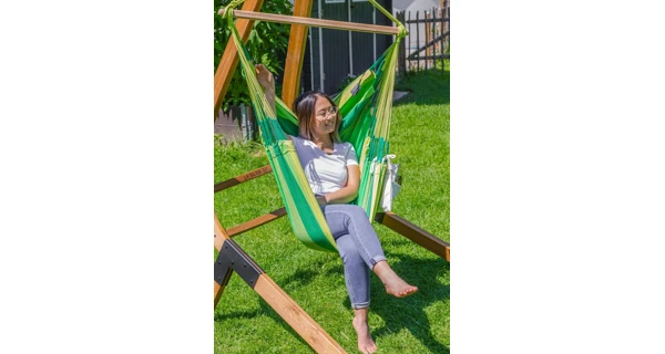 Hojdacia sedačka La Siesta Habana Basic Stripes jungle