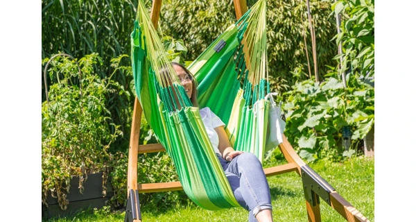 Hojdacia sedačka La Siesta Habana Basic Stripes jungle