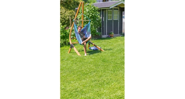 Hojdacia sedačka La Siesta Habana Basic Stripes lagoon