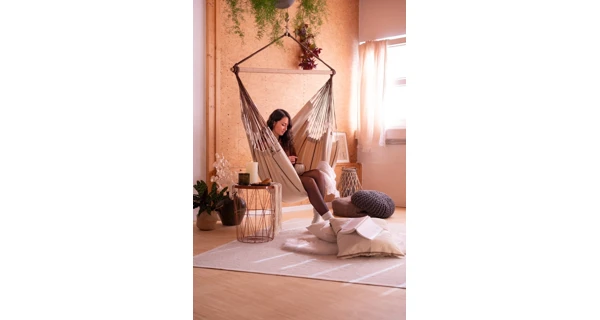 Hojdacia sedačka La Siesta Habana Kingsize, cosy nougat