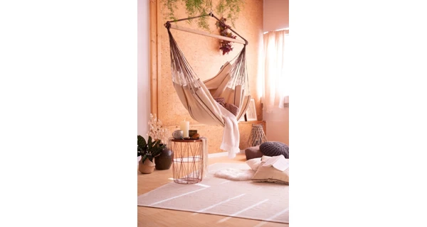 Hojdacia sedačka La Siesta Habana Kingsize, cosy nougat