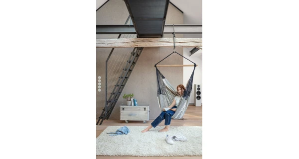 Hojdacia sedačka La Siesta Habana Kingsize Pattern zebra