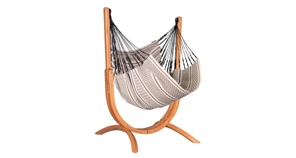 Hojdacia sedačka so stojanom La Siesta Udine Organic, zebra