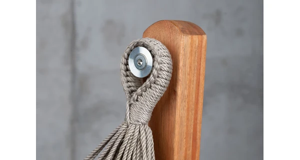 Hojdacia sedačka so stojanom La Siesta Udine Outdoor, almond