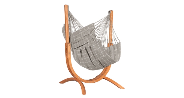 Hojdacia sedačka so stojanom La Siesta Udine Outdoor, almond