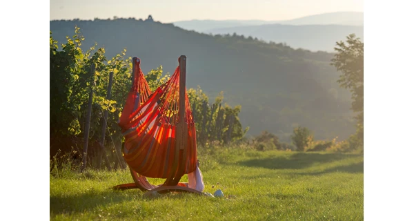 Hojdacia sedačka so stojanom La Siesta Udine Outdoor, toucan