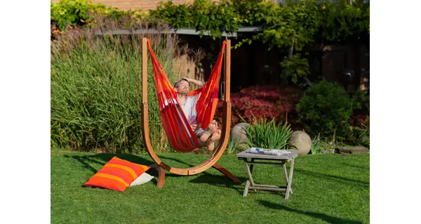 Hojdacia sedačka so stojanom La Siesta Udine Outdoor, toucan