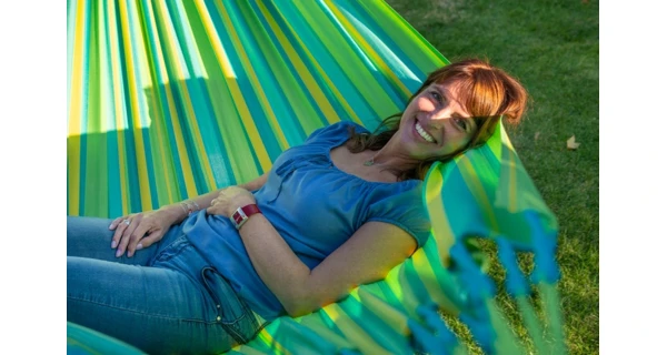 Hojdacia sieť La Siesta Brisa Double, lime