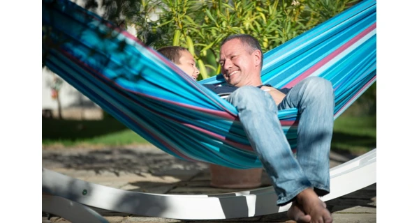 Hojdacia sieť La Siesta Brisa Kingsize, caribic wave