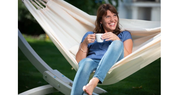 Hojdacia sieť La Siesta Brisa Kingsize, modern vanilla